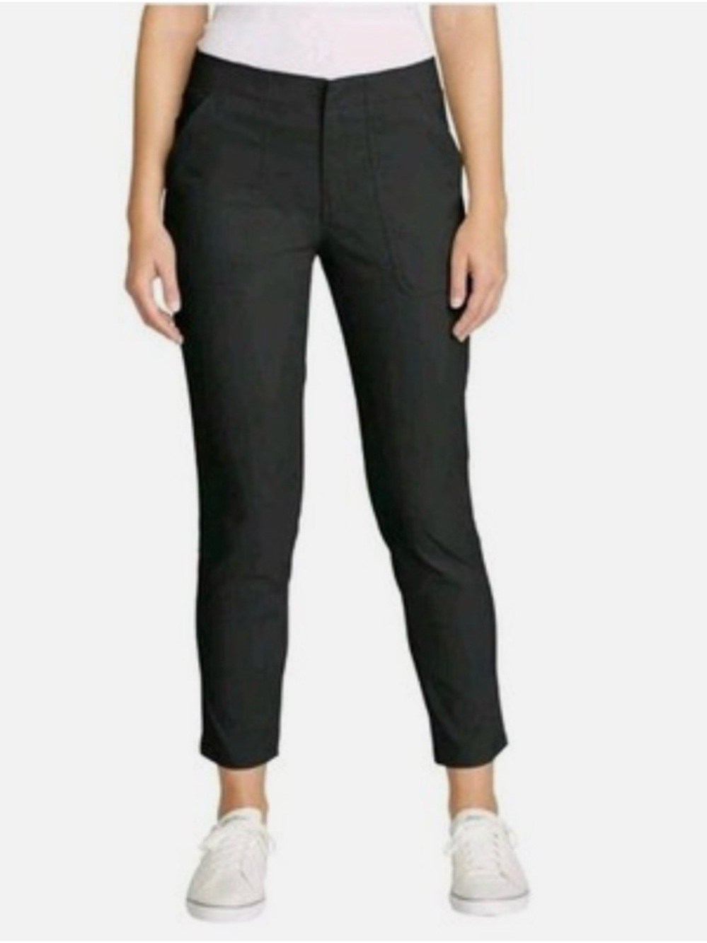 NWT - Eddie Bauer Women's Horizon Slim Straight Leg Pants - black